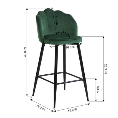 ACUFF BARSTOOL GREEN UKFR