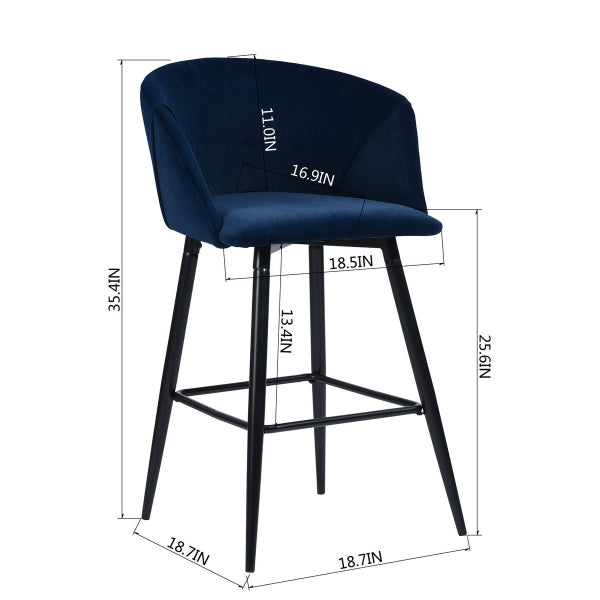 ALDRIDGE MIDBAR FROST DARK BLUE