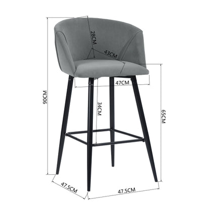 ALDRIDGE MIDBAR FROST GREY