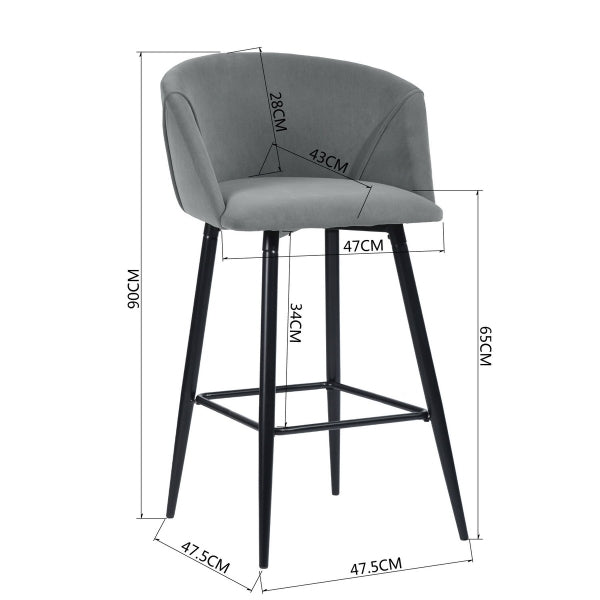 ALDRIDGE MIDBAR FROST GREY