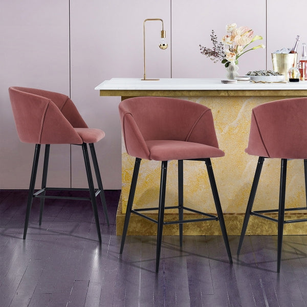 ALDRIDGE MIDBAR FROST ROSE