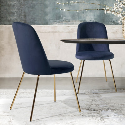 ZANKA DARK BLUE GOLD LEG UKFR
