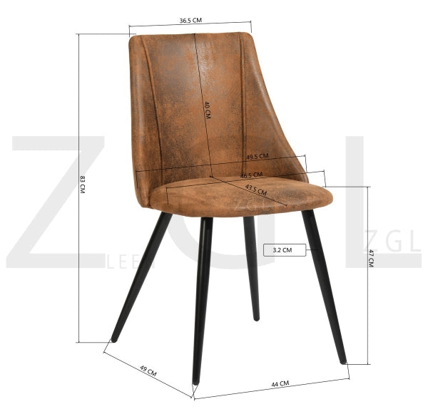 SMEG SUEDE BROWN UKFR