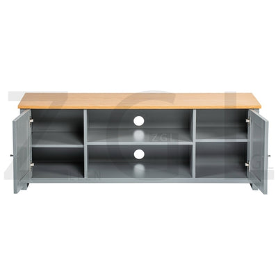 FAVRE TV STAND LONG GREY