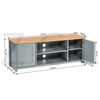 FAVRE TV STAND LONG GREY