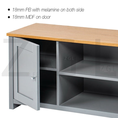 FAVRE TV STAND LONG GREY