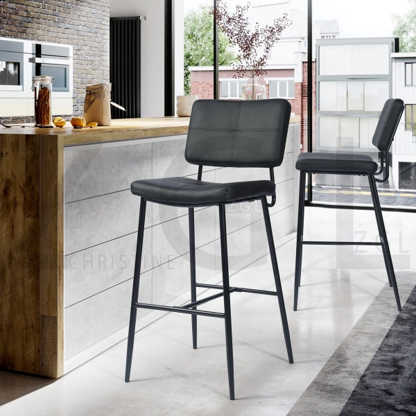 INDEPENDENCE COUNTER BAR BOUTON BLACK PU