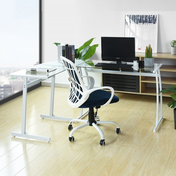 ARLETTE CLEAR GLASS WH JM