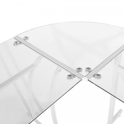 ARLETTE CLEAR GLASS WH JM