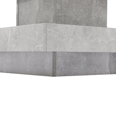 Table Basse Pivotante Blanche et Effet Marbre Double Couche avec Rangement Intégré ACHO