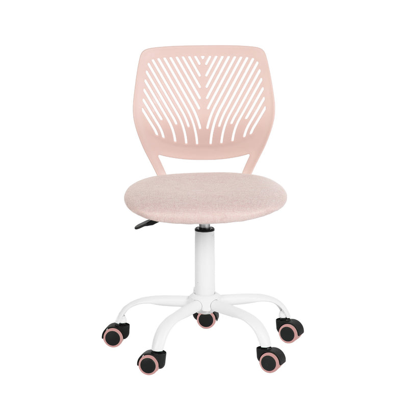 Kids Desk Chair with Casters CARNATION MALMONEW PINK