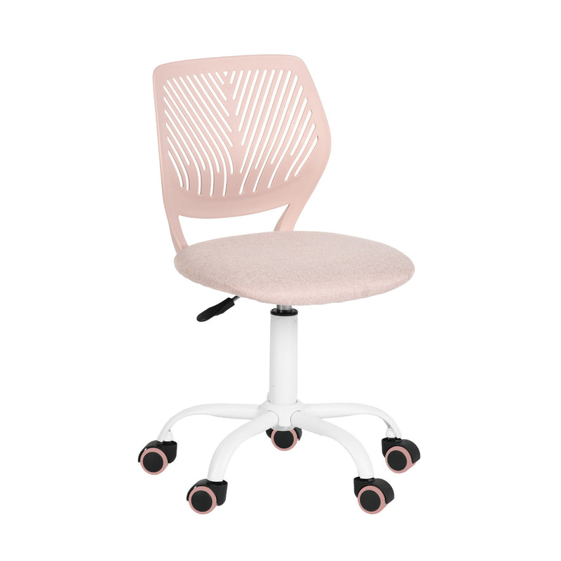Kids Desk Chair with Casters CARNATION MALMONEW PINK