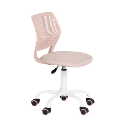 Kids Desk Chair with Casters CARNATION MALMONEW PINK