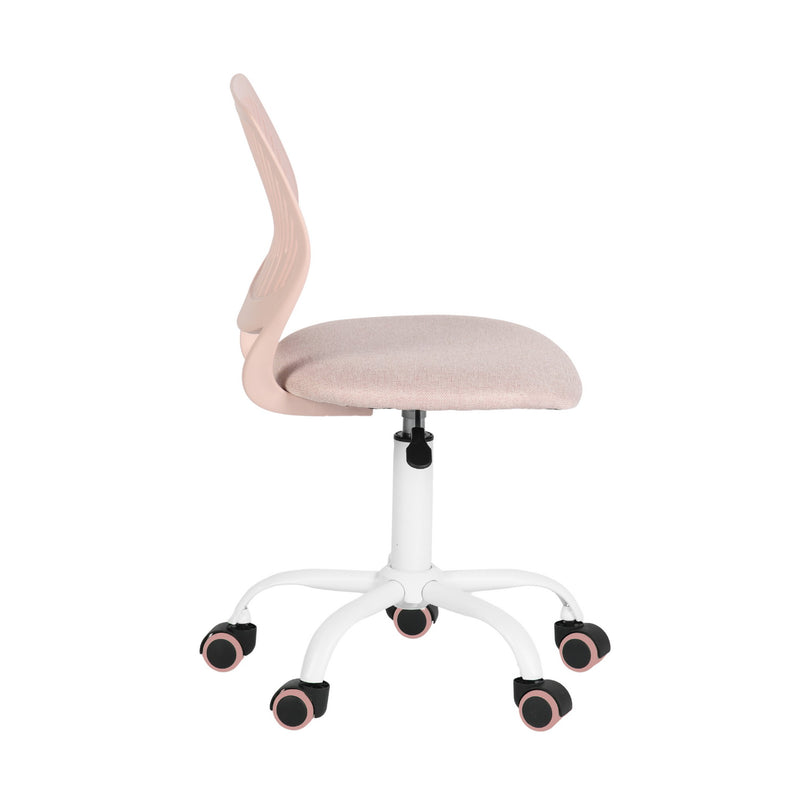 Kids Desk Chair with Casters CARNATION MALMONEW PINK