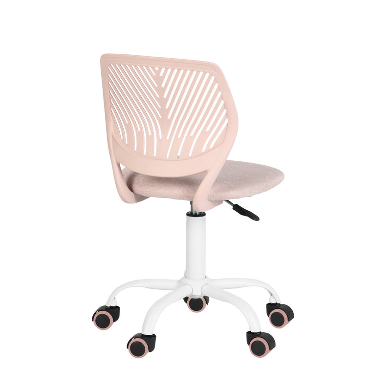 Kids Desk Chair with Casters CARNATION MALMONEW PINK