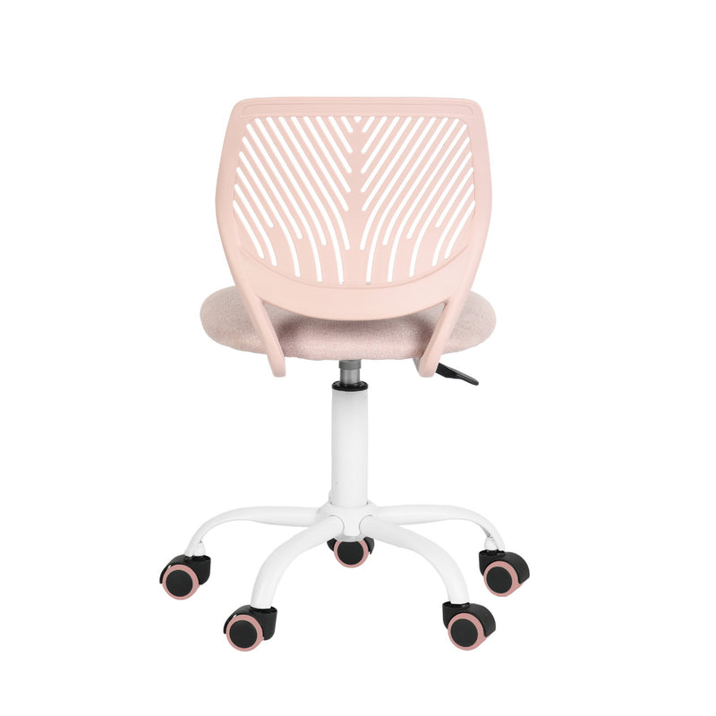 Kids Desk Chair with Casters CARNATION MALMONEW PINK