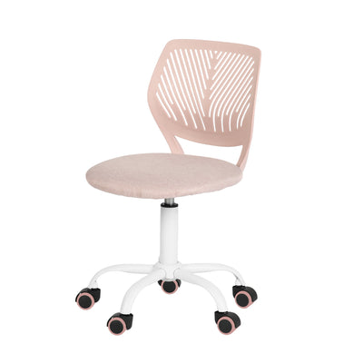 Kids Desk Chair with Casters CARNATION MALMONEW PINK