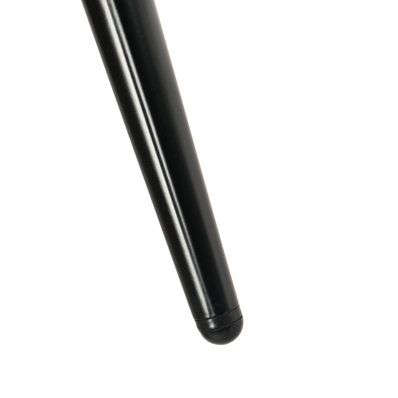 Set of 2 Vintage Faux Suede Industrial Style Swivel Bar Stools 67Hcm CHARLTON COUNTER SUEDE BROWN BLACK LEG 2PCS