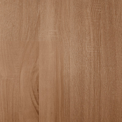 Buffet Style Rustique Naturel avec Portes en Rotin et Rangement Flexible CROLZOI