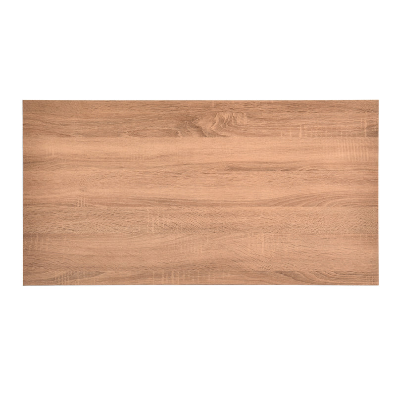 Coffee table with lifting top in wood and brown effect 96*50 ELOT BROWN 96