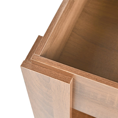 Coffee table with lifting top in wood and brown effect 96*50 ELOT BROWN 96