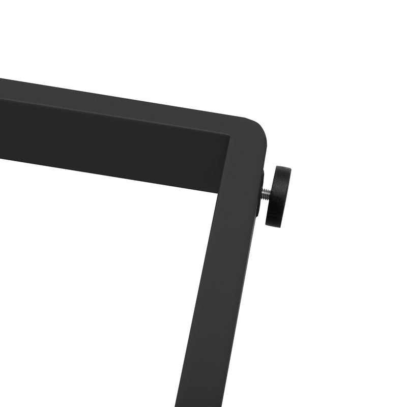 Table à Manger Extensible Blanche Effet Marbre et Pieds Métalliques Géométriques Dorés FASTIENS BLACK