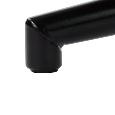 Scandinavian office chair with armrests, 360°, in green velvet IRIS VELVET GREEN BLACK LEG