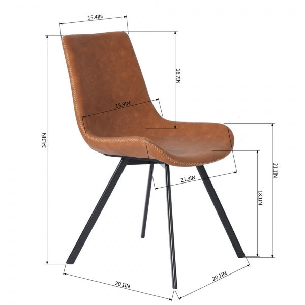 JACQUARD SQ TUBE BROWN PU LMKZ
