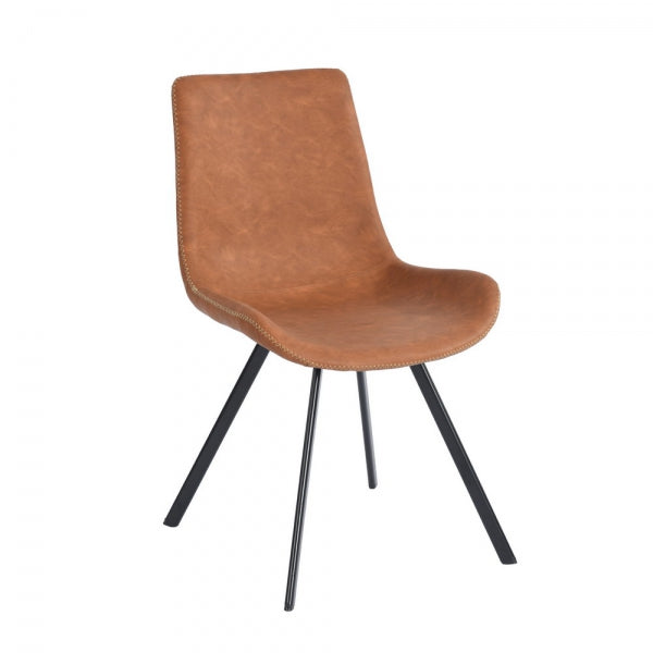 JACQUARD SQ TUBE BROWN PU LMKZ
