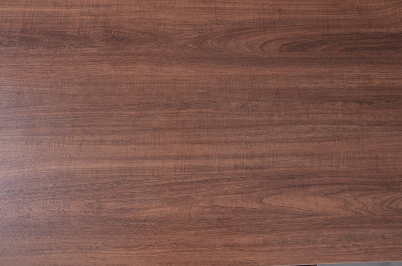 Table Basse Design en Noyer et Rotin Naturel avec Rangement Caché OSOR