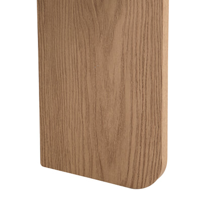 Ensemble de 2 Tables Basses Gigognes Rondes - Plateau Effet Terrazzo et Pieds Bois Naturel QEGZA WOOD