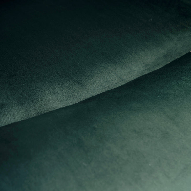 Ergonomic swivel office chair with armrests in green fir velvet THOMASINA RELAX VELVET GREEN