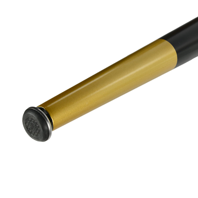 Rectangular dining table in white marble effect, Scandinavian style, gold dot legs 110x70cm WHALEN MARBLE TABLE BG