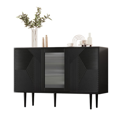 Table Basse Relevable Multifonctionnelle en Bois Naturel et Noir avec Rangement Intégré ZAELNOLL