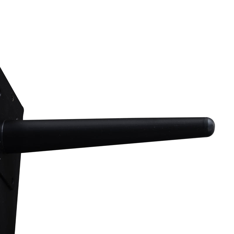 Table Basse Relevable Multifonctionnelle en Bois Naturel et Noir avec Rangement Intégré ZAELNOLL