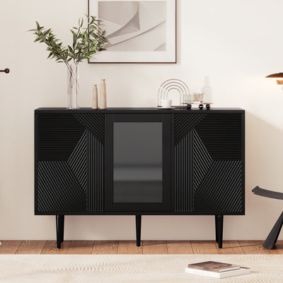 Table Basse Relevable Multifonctionnelle en Bois Naturel et Noir avec Rangement Intégré ZAELNOLL