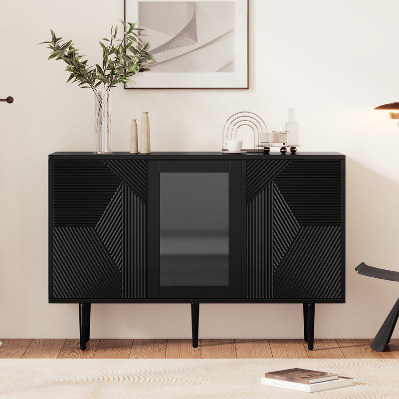 Table Basse Relevable Multifonctionnelle en Bois Naturel et Noir avec Rangement Intégré ZAELNOLL