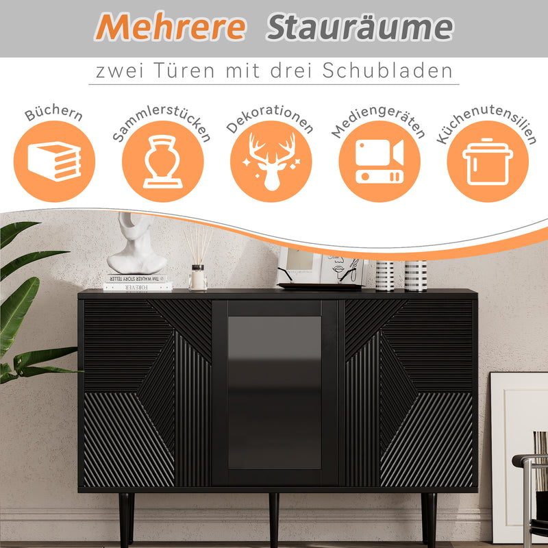 Table Basse Relevable Multifonctionnelle en Bois Naturel et Noir avec Rangement Intégré ZAELNOLL