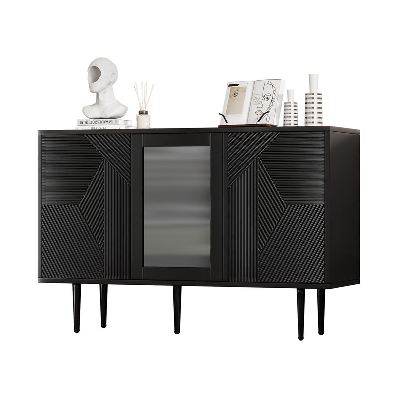 Table Basse Relevable Multifonctionnelle en Bois Naturel et Noir avec Rangement Intégré ZAELNOLL