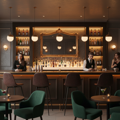 Set of 2 Vintage Faux Suede Industrial Style Swivel Bar Stools 67Hcm CHARLTON COUNTER SUEDE BROWN BLACK LEG 2PCS