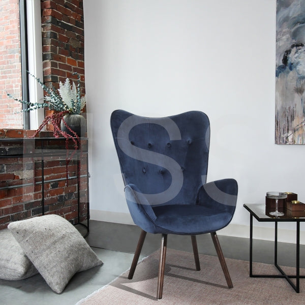 KAS KD VELVET BLUE UK