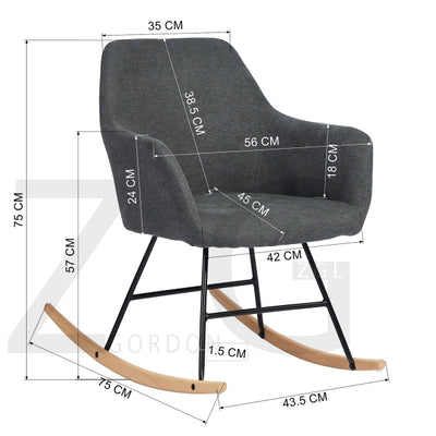 Fabric upholstery , metal frame and leg, with solid wood legs，1PC/CTN