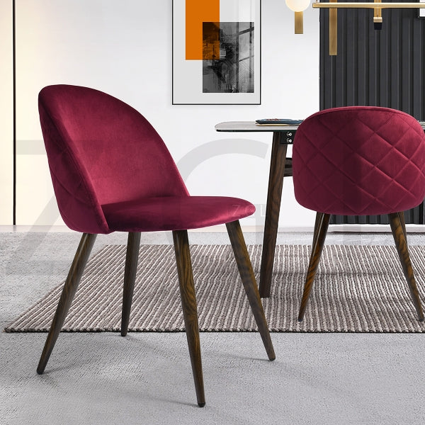 ZOMBA ROSE VELVET BLACK BROWN LEG