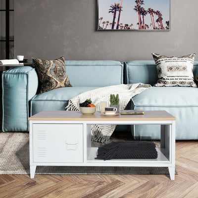 LIVERPOOL COFFEE TABLE WHITE A