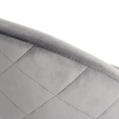 ZOMBA GREY VELVET DIAMOND KD METAL