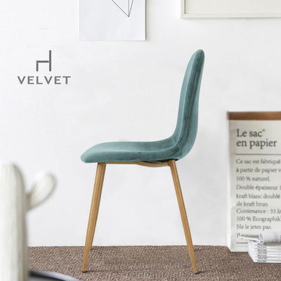 CHARLTON VELVET AQUA