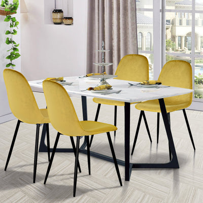 CHARLTON VELVET YELLOW MDM YKC