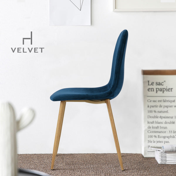 CHARLTON VELVET NAVY SY