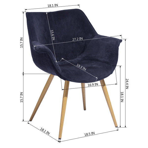 JULIAN TERRY FABRIC BLUE UK