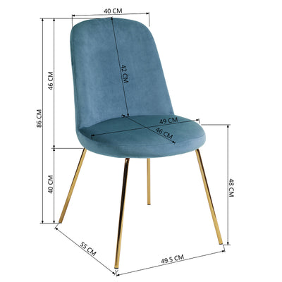 ZANKA BLUE GOLD LEG UKFR
